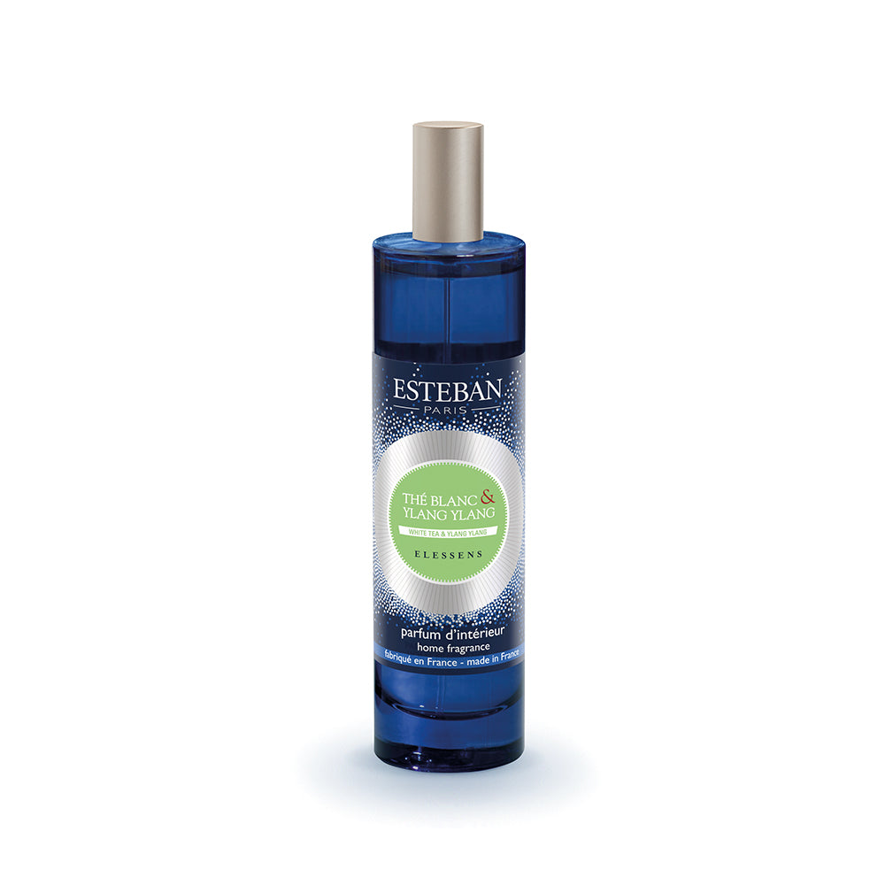 ホワイトティー&イランイラン ルームスプレー100ml – ESTEBAN