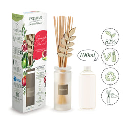 【香りが選べるギフト】インテリアガーデンナチュール ラタンブーケディフューザー