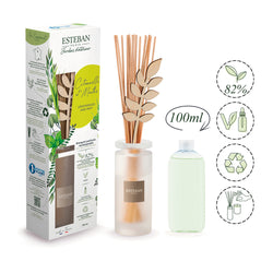 インテリアガーデンナチュール レモングラス&ミント ラタンブーケディフューザー