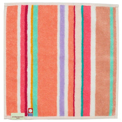 【LES TOILES DU SOLEIL】タオルハンカチ(マカロン ペタル ブラン)