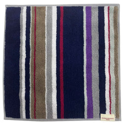 【LES TOILES DU SOLEIL】タオルハンカチ(プチ ジュピター マリン トープ)