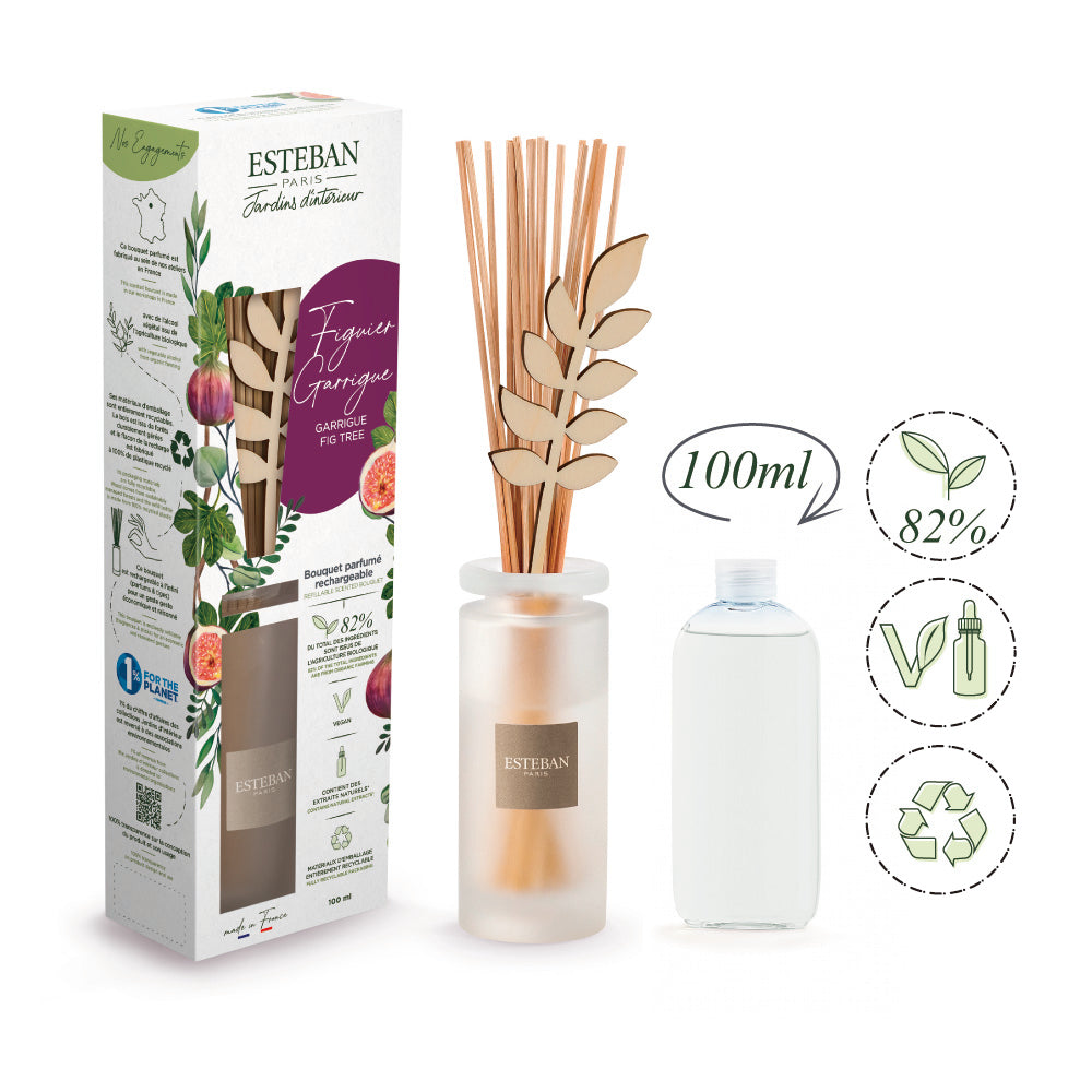 香りが選べるギフト】インテリアガーデンナチュール ラタンブーケ