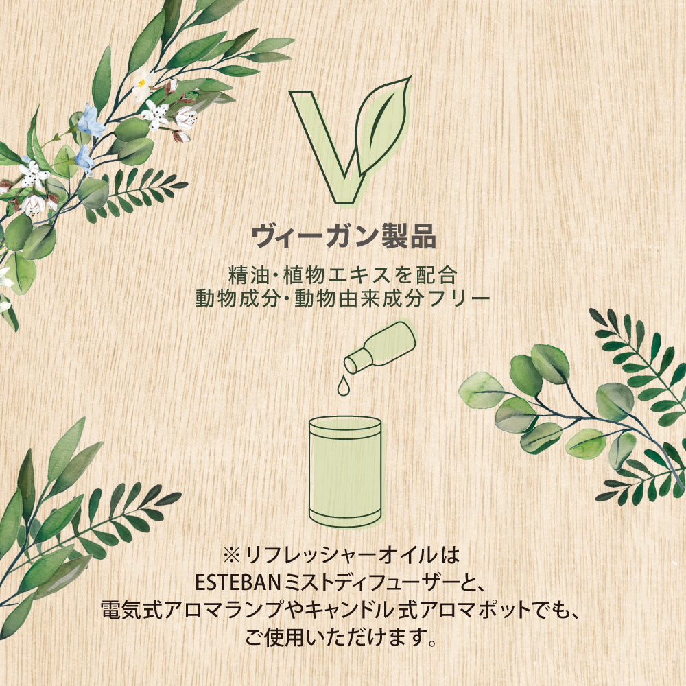 インテリアガーデンナチュール レモングラス&ミント リフレッシャー